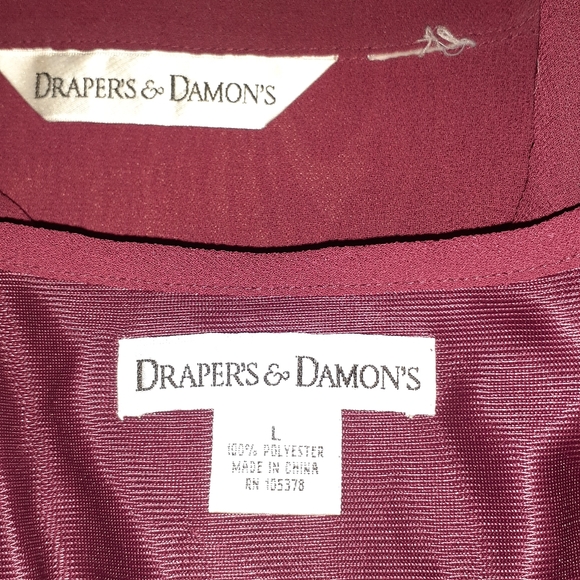 DRAPERS & DAMON 3 PIECE PANTS SET WOMEN'S SIZE L - Picture 5 of 6